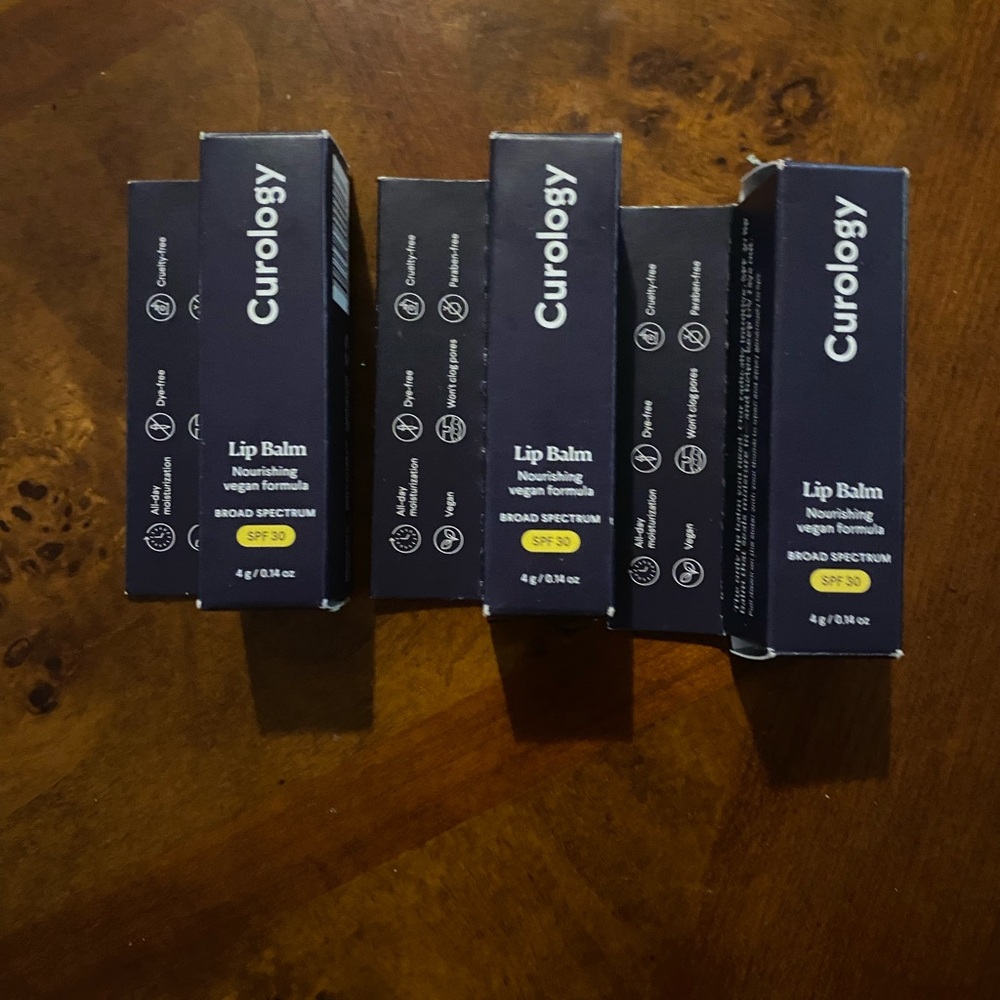 NWT- Curology Lip Balm Set with SPF 30